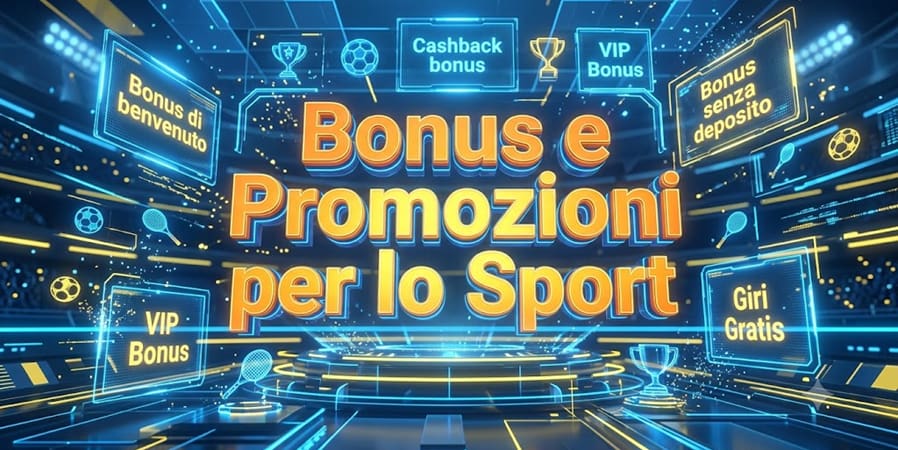 bonus offerti dai migliori siti scommesse non AAMS